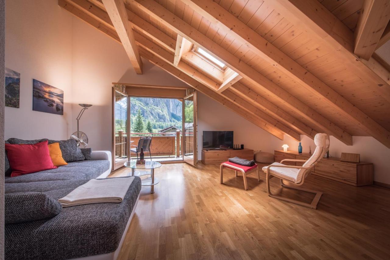 Apartment Lauberhorn, Luxury With Best Views Lauterbrunnen Kültér fotó